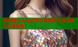 妮酱糖心vlog日常分享精彩生活点滴与心情故事
