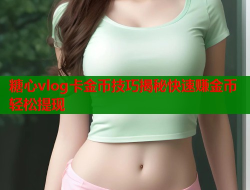 糖心vlog卡金币技巧揭秘快速赚金币轻松提现  第1张