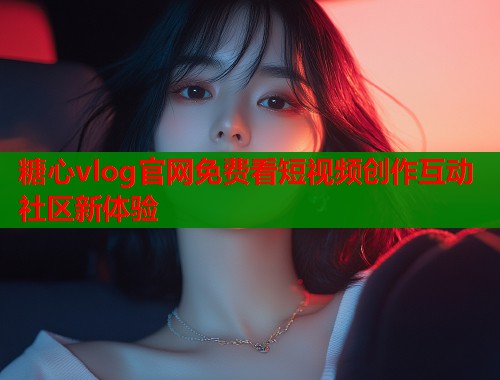 糖心vlog官网免费看短视频创作互动社区新体验  第1张