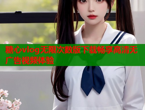 糖心vlog无限次数版下载畅享高清无广告视频体验  第2张
