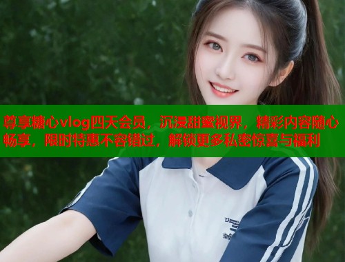 尊享糖心vlog四天会员，沉浸甜蜜视界，精彩内容随心畅享，限时特惠不容错过，解锁更多私密惊喜与福利  第1张