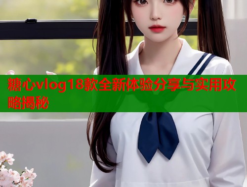 糖心vlog18款全新体验分享与实用攻略揭秘  第1张