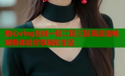 糖心vlog在线一区二区三区高清流畅观看体验尽享精彩生活