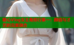 糖心Vlog女主角排行第一：颜值与才艺的完美融合