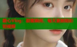 糖心Vlog：甜蜜瞬间，每天更新精彩短视频
