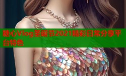 糖心Vlog圣诞节2021精彩日常分享平台特色