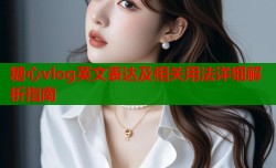 糖心vlog英文表达及相关用法详细解析指南