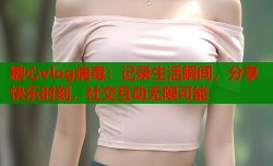 糖心vlog病毒：记录生活瞬间，分享快乐时刻，社交互动无限可能