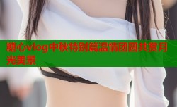 糖心vlog中秋特别篇温情团圆共赏月光美景