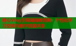 糖心Vlog引领湖南教育网：个性化学习空间与数字资源共享