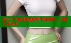 糖心vlog兑换码解锁平台特点，体验互动福利