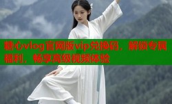 糖心vlog官网版vip兑换码，解锁专属福利，畅享高级视频体验