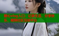 糖心vlog入口：记录生活，分享快乐，视频社区互动平台