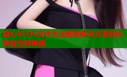 糖心VLOG文件无法删除解决方案轻松恢复空间神器