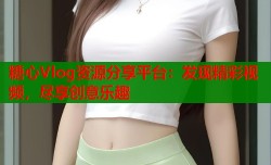 糖心Vlog资源分享平台：发现精彩视频，尽享创意乐趣