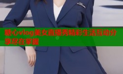 糖心vlog美女直播秀精彩生活互动分享尽在掌握