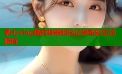 糖心vlog播放神器轻松记录精彩生活瞬间