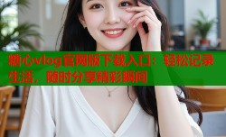 糖心vlog官网版下载入口：轻松记录生活，随时分享精彩瞬间