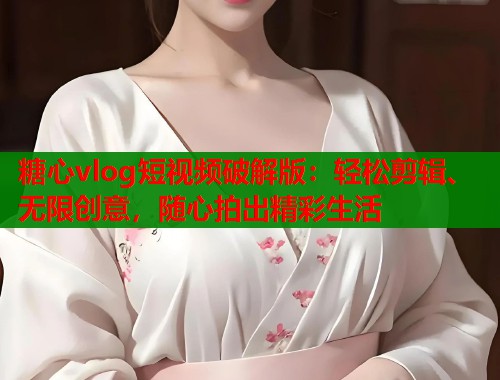 糖心vlog短视频破解版：轻松剪辑、无限创意，随心拍出精彩生活  第1张