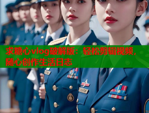 求糖心vlog破解版：轻松剪辑视频，随心创作生活日志  第1张
