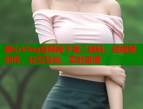 糖心Vlog官网版下载二维码：短视频创作、社交互动、实时直播  第1张