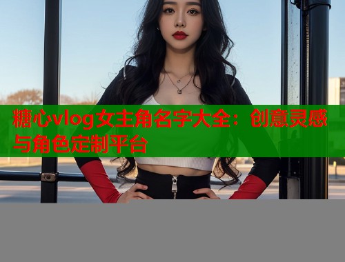 糖心vlog女主角名字大全：创意灵感与角色定制平台  第1张