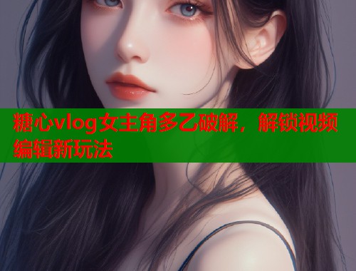 糖心vlog女主角多乙破解，解锁视频编辑新玩法  第1张