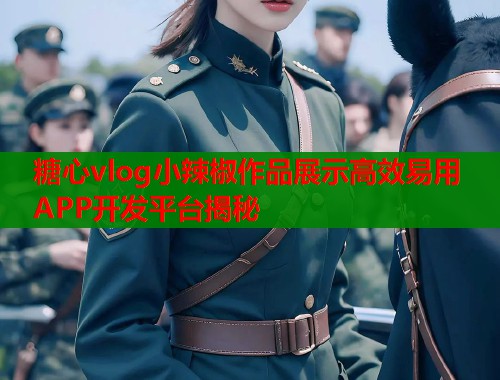 糖心vlog小辣椒作品展示高效易用APP开发平台揭秘  第2张