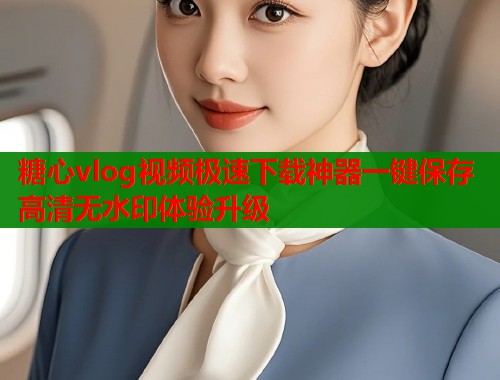 糖心vlog视频极速下载神器一键保存高清无水印体验升级  第1张