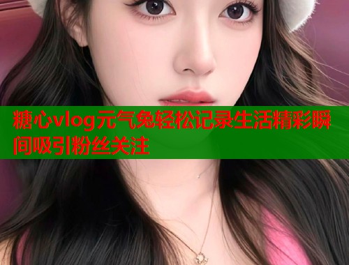 糖心vlog元气兔轻松记录生活精彩瞬间吸引粉丝关注  第2张