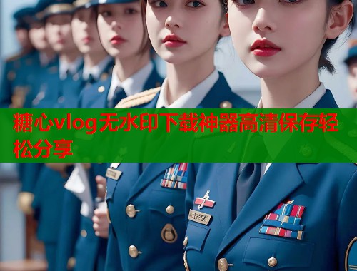 糖心vlog无水印下载神器高清保存轻松分享  第1张