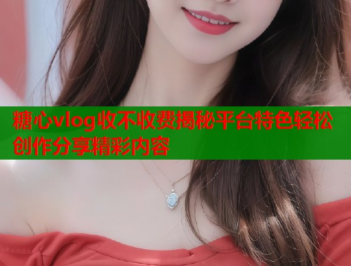 糖心vlog收不收费揭秘平台特色轻松创作分享精彩内容  第1张