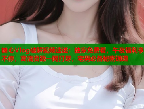 糖心Vlog破解视频速递：独家免费看，午夜福利享不停，高清资源一网打尽，宅男必备秘密通道  第2张