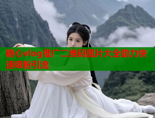 糖心vlog推广二维码图片大全助力快速吸粉引流  第1张