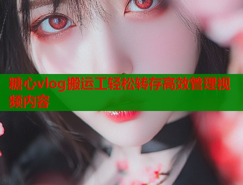 糖心vlog搬运工轻松转存高效管理视频内容  第1张