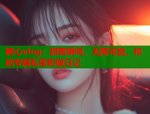 糖心vlog：甜蜜瞬间，无限可能，你的专属私密影像日记  第1张