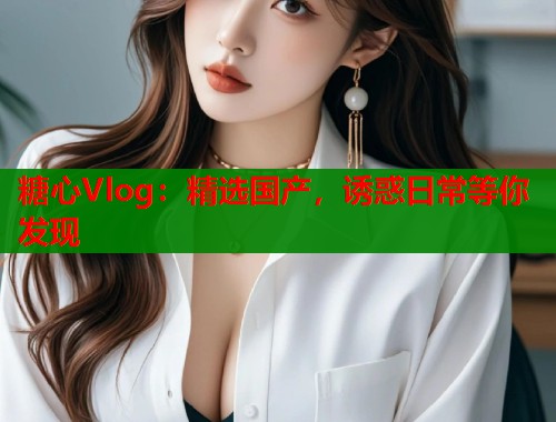 糖心Vlog：精选国产，诱惑日常等你发现  第1张