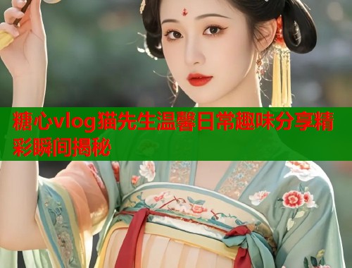 糖心vlog猫先生温馨日常趣味分享精彩瞬间揭秘  第2张