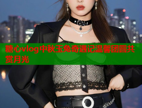糖心vlog中秋玉兔奇遇记温馨团圆共赏月光  第1张