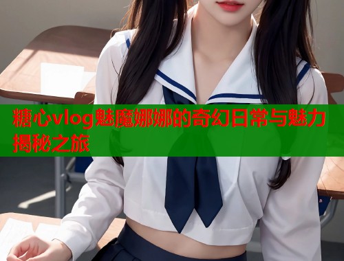 糖心vlog魅魔娜娜的奇幻日常与魅力揭秘之旅  第1张
